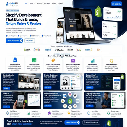MarketLift Agency Shopify and eCommerce services