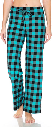 Leggings Depot Women'S Drawstring Pajama Pants Wide Leg Casual Comfy Sleepwear for Lounge and Yoga