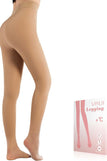 Fake Translucent Suntan-Pantyhose / Large Petite