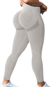 SZKANI Butt Lifting Leggings for Women Booty High Waisted Workout Yoga Pants Scrunch Butt Gym Seamless Booty Tight