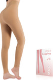 Fake Translucent Suntan-Pantyhose /Footless / Large Petite