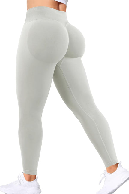 Scrunch Butt Lifting Leggings for Women Gym Seamless Workout Leggings Mid Low Waist Tummy Control Yoga Pants