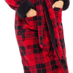 Red Black Plaid With Black / 2X