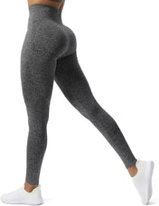 Aoxjox Women'S High Waist Workout Gym Vital Seamless Leggings Yoga Pants