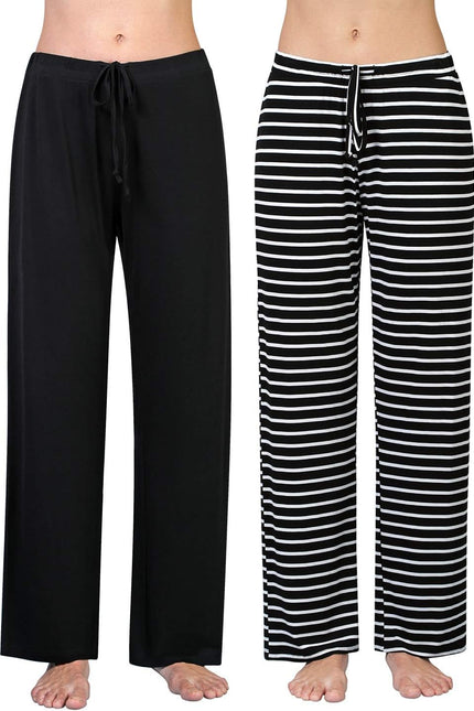 Air Curvey Casual Womens Pants Soft Lounge Pants Sleep Pajama Bottoms with Pocket