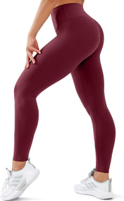 High Waisted Leggings for Women Tummy Control Buttery Soft Yoga Pants Womens Gym Workout Running Leggings