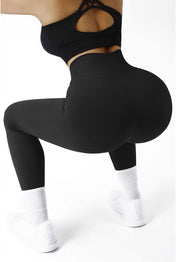 SUUKSESS Women Ribbed Seamless Leggings High Waisted Workout Gym Yoga Pants