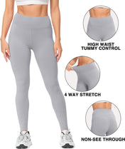 Natural Feelings Buttercloud High Waisted Leggings for Women Ultra Soft Stretch Slim Yoga Leggings