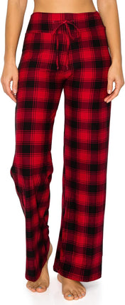 Leggings Depot Women'S Drawstring Pajama Pants Wide Leg Casual Comfy Sleepwear for Lounge and Yoga