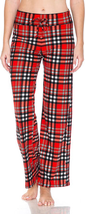 Leggings Depot Women'S Drawstring Pajama Pants Wide Leg Casual Comfy Sleepwear for Lounge and Yoga