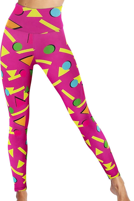 High Waisted Leggings for Women - No See through Tummy Control Cycling Workout Yoga Pants with Pockets Reg & Plus