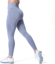 Aoxjox Women'S High Waist Workout Gym Vital Seamless Leggings Yoga Pants