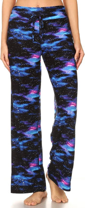 Leggings Depot Women'S Drawstring Pajama Pants Wide Leg Casual Comfy Sleepwear for Lounge and Yoga