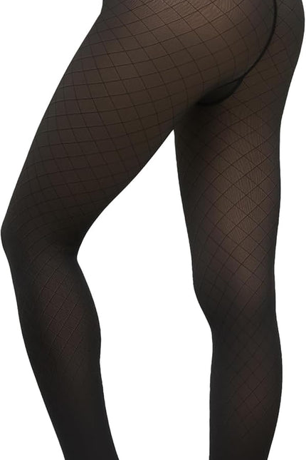 Fleece Lined Tights Women Sheer Warm Pantyhose Leggings Fake Translucent Thermal Winter Thick Tights for Dresses