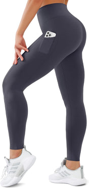 High Waisted Leggings for Women Tummy Control Buttery Soft Yoga Pants Womens Gym Workout Running Leggings