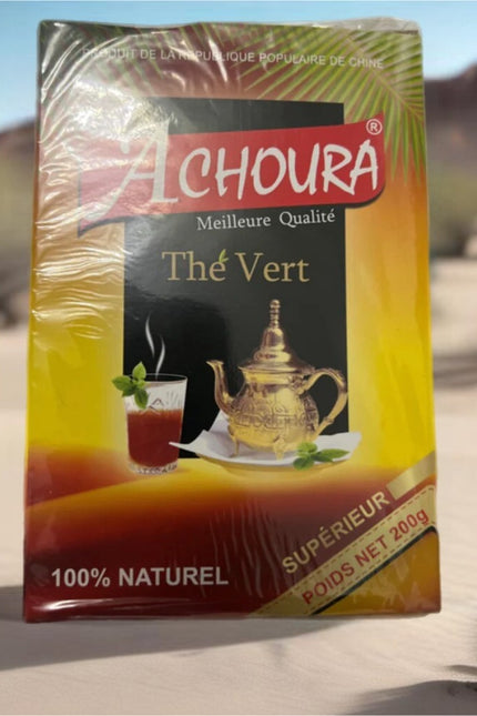 Achoura The Vert Green Tea - 200g | Premium, Loose Leaf Green Tea