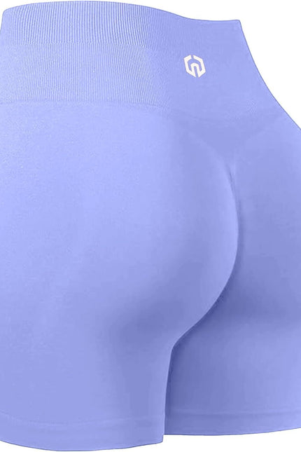 NELEUS Workout Shorts/Legging for Women Scrunch Seamless Soft High Waist Gym Sho
