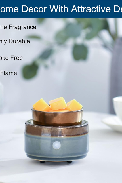 3-In-1 Ceramic Electric Wax Melter, Wax Cubes as Gifts for Mom Grandma Women