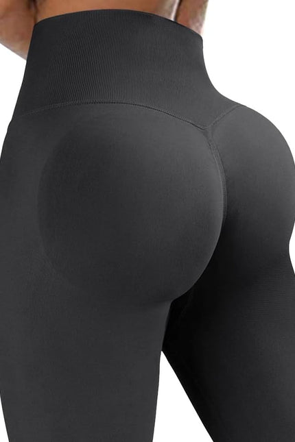 JGS1996 Hidden Scrunch Butt Lifting Leggings for Women Tummy Control High Waiste