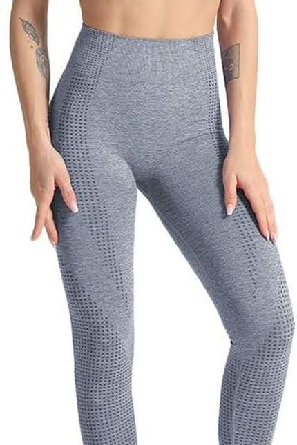 Women 2 Piece Workout Outfits Sports Bra Seamless Leggings Yoga Gym Activewear S