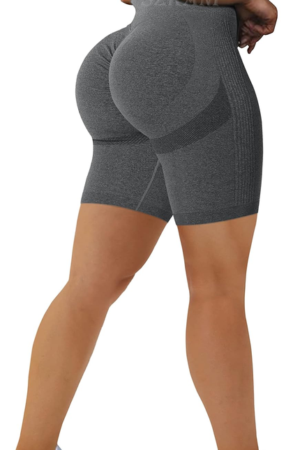 Scrunch Butt Lifting Seamless Shorts for Women High Waist Tummy Control Workout 