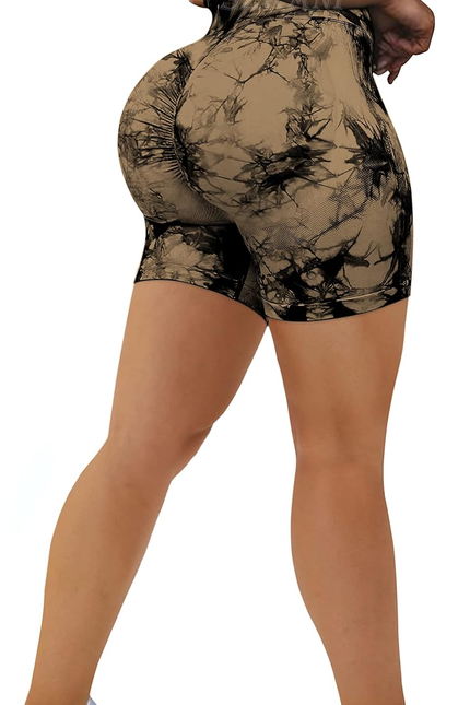 Scrunch Butt Lifting Seamless Shorts for Women High Waist Tummy Control Workout 