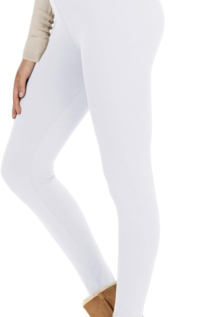 Nexiepoch Fleece Lined Leggings Women - High Waisted Winter Yoga Pants Tummy Con