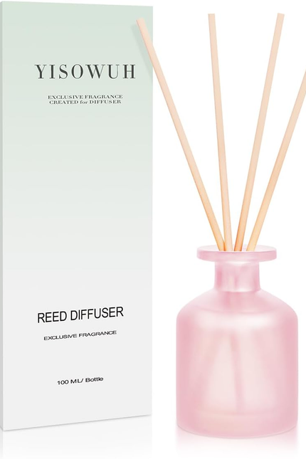 Reed Diffuser - Clean Linen 3.38Oz (100Ml)*1 Pack Essential Oil Reed Diffuser Se