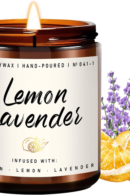 Scented Candle for Home | Sage Citrus Candle | Aromatherapy Candles - Soy Candle