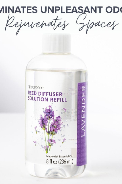 Reed Diffuser Oil Refill – Lavender Scent, 8Oz Bottle for Home Fragrance, Calmin
