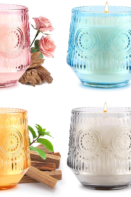 Scented Candle for Home | Sage Citrus Candle | Aromatherapy Candles - Soy Candle