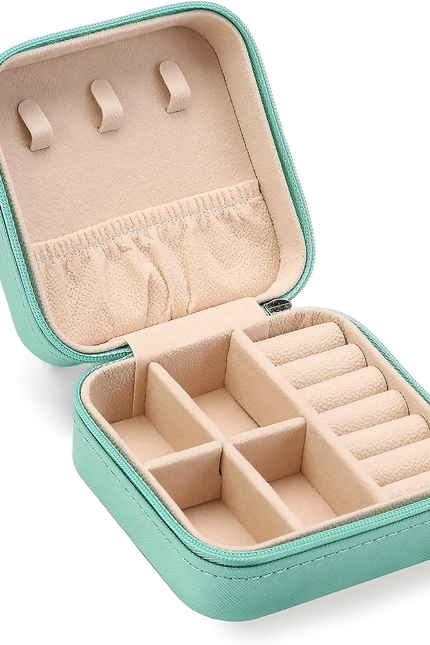 Plush Velvet Travel Jewelry Case, Travel Jewelry Organizer, Jewelry Travel Case,