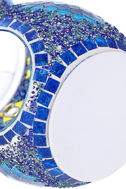 Charming Mosaic Essential Oil Burner, Tea Light Wax Melt Warmer for Scented Wax,