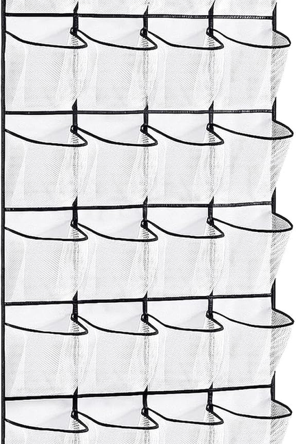 28Large Pockets over the Door Shoe Organizer, Hanging Shoe Organizer for Closet,