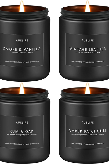 Lemon Lavender Candle | Scented Candles for Home, Aromatherapy Gifts - Soy Candl