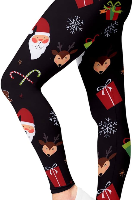 SATINA High Waisted Leggings for Women - Comfortable and Stretchy in Versatile S