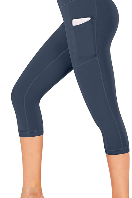 Fengbay High Waist Yoga Pants, Pocket Yoga Pants Tummy Control Workout Running 4