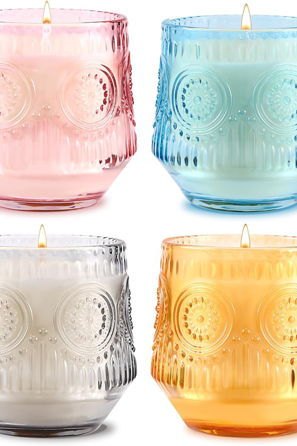 Scented Candle for Home | Sage Citrus Candle | Aromatherapy Candles - Soy Candle