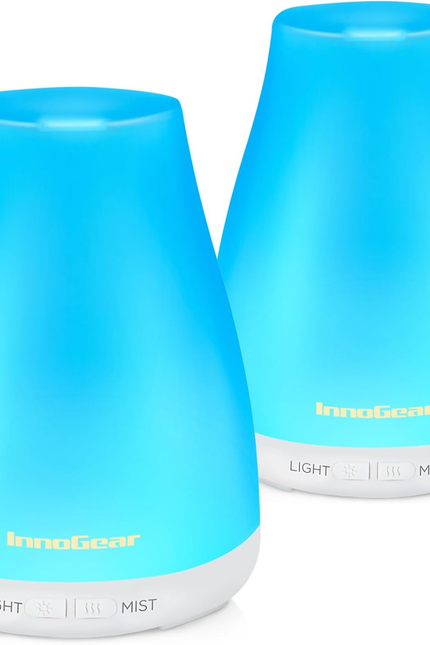Essential Oil Diffuser, Premium 5-In-1 Diffusers for Home Scent Aromatherapy Dif