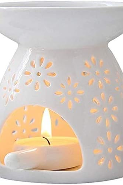 Wax Melt Burner Wax Burner Ceramic Oil Burners Assorted Wax Warmer Aromatherapy 