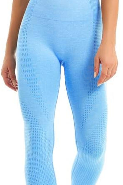 Women 2 Piece Workout Outfits Sports Bra Seamless Leggings Yoga Gym Activewear S