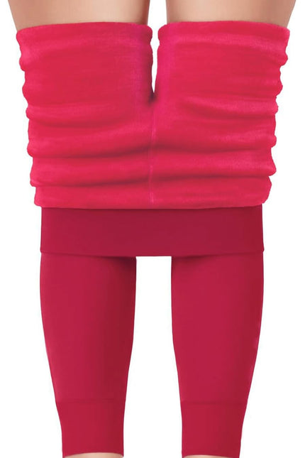 AHLW Winter Warm Fleece Lined Leggings for Women - High Waisted Thick Thermal Le