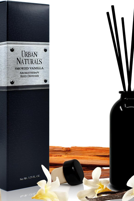 Crisp White Linen Reed Diffuser Gift Set | with Citrus, Ozone, Ylang-Ylang, Lili
