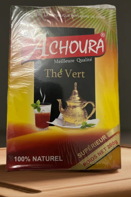 Achoura The Vert Green Tea - 200g | Premium, Loose Leaf Green Tea