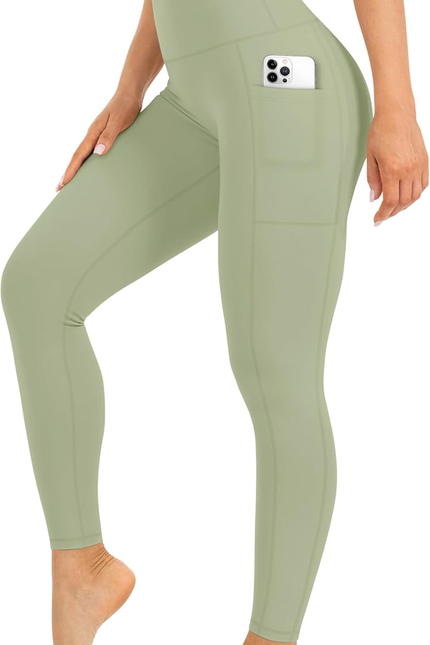 High Waist Leggings Women Tummy Control Butt Lift Yoga Pants Non See Through