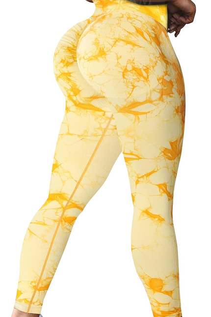 SZKANI Butt Lifting Leggings for Women Booty High Waisted Workout Yoga Pants Scr