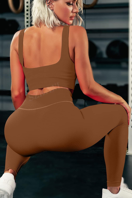 SZKANI Butt Lifting Leggings for Women Booty High Waisted Workout Yoga Pants Scr