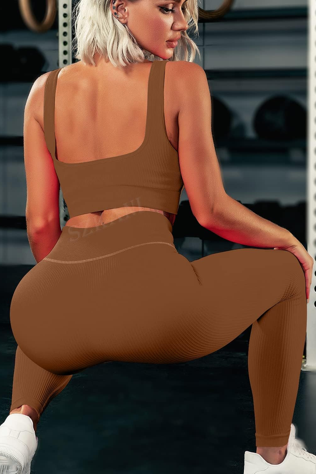 SZKANI Butt Lifting Leggings for Women Booty High Waisted Workout Yoga Pants Scr