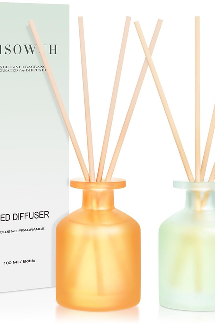 Reed Diffuser - Clean Linen 3.38Oz (100Ml)*1 Pack Essential Oil Reed Diffuser Se