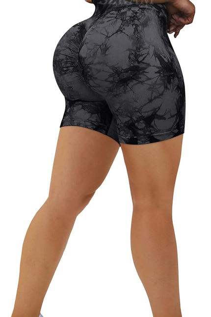 Scrunch Butt Lifting Seamless Shorts for Women High Waist Tummy Control Workout 